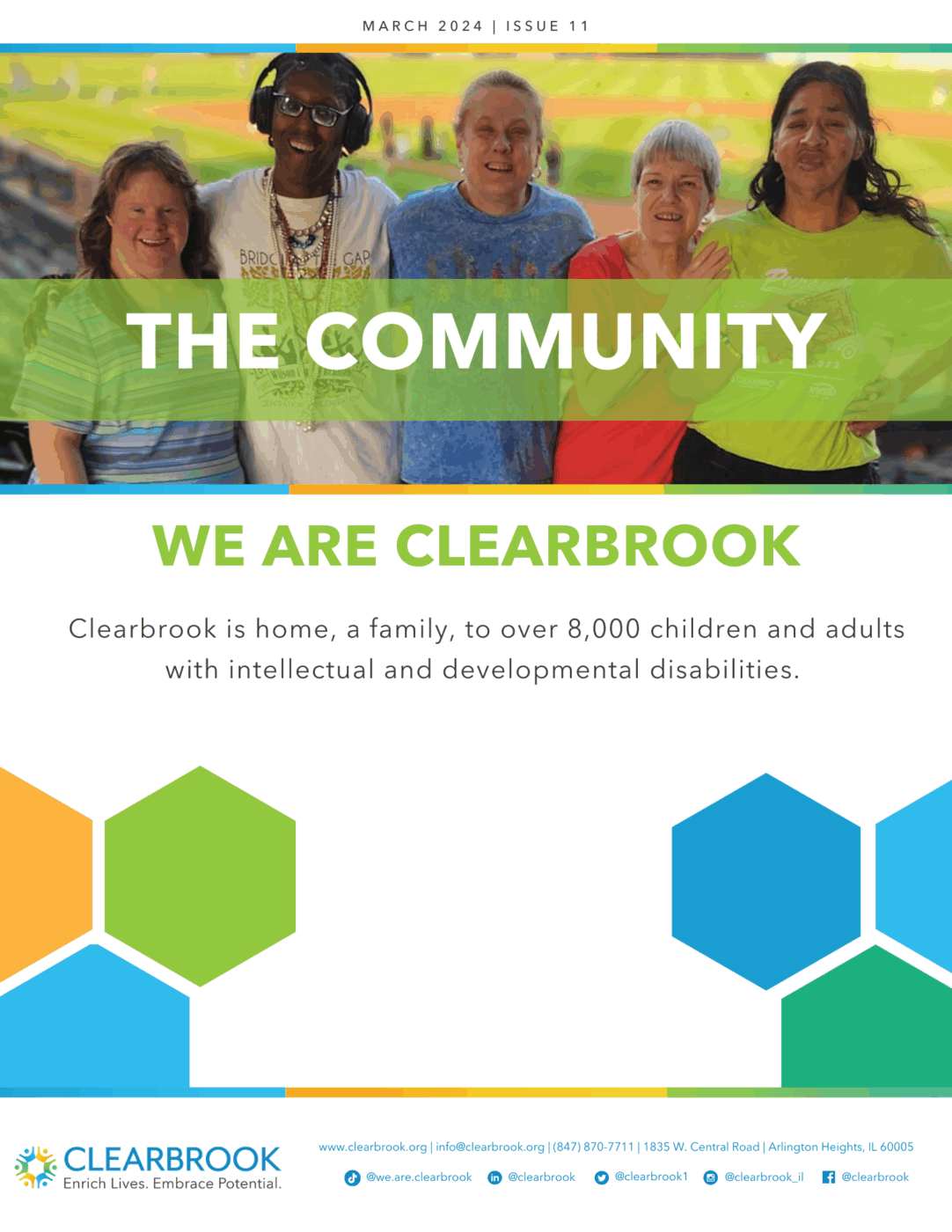 The Community March 2024 Cover | Clearbrook